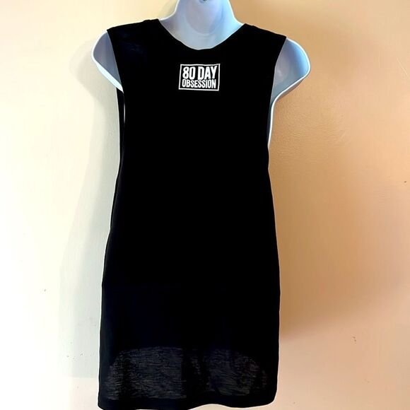 Bella Canvas Black Pineapples Muscle Tee Sz XL - Picture 3 of 4